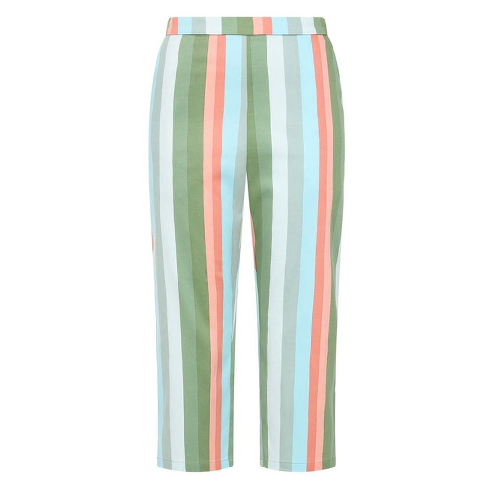 Banned - Esme Lollipop Stripes Capri pants - Multicolours